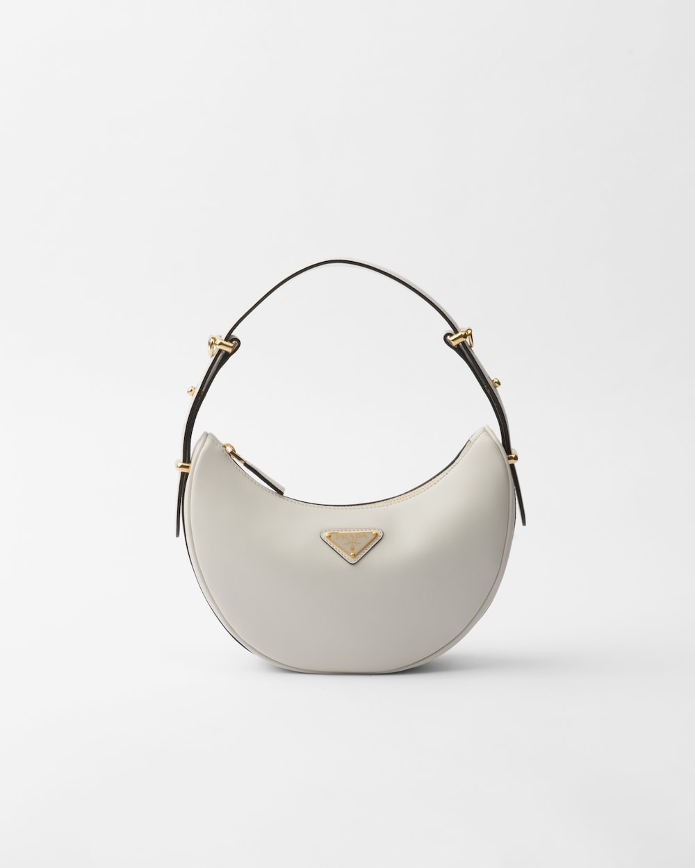 Prada Arqué Small Leather Shoulder Bag - Image 1